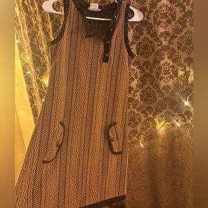 Boho Vintage Knit Dress